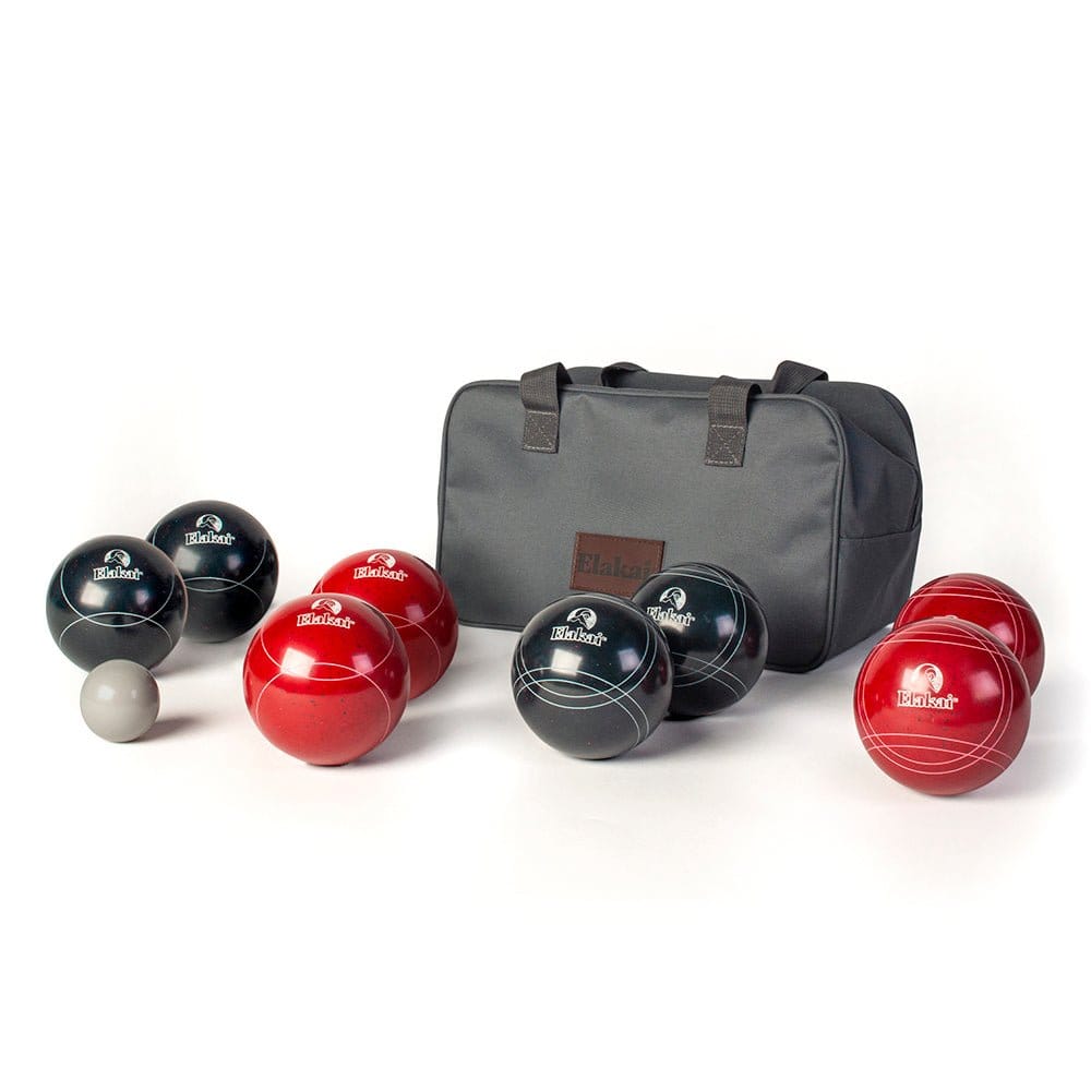 Elakai Outdoor Bocce Premium Resin 107mm Rambler Bocce Set