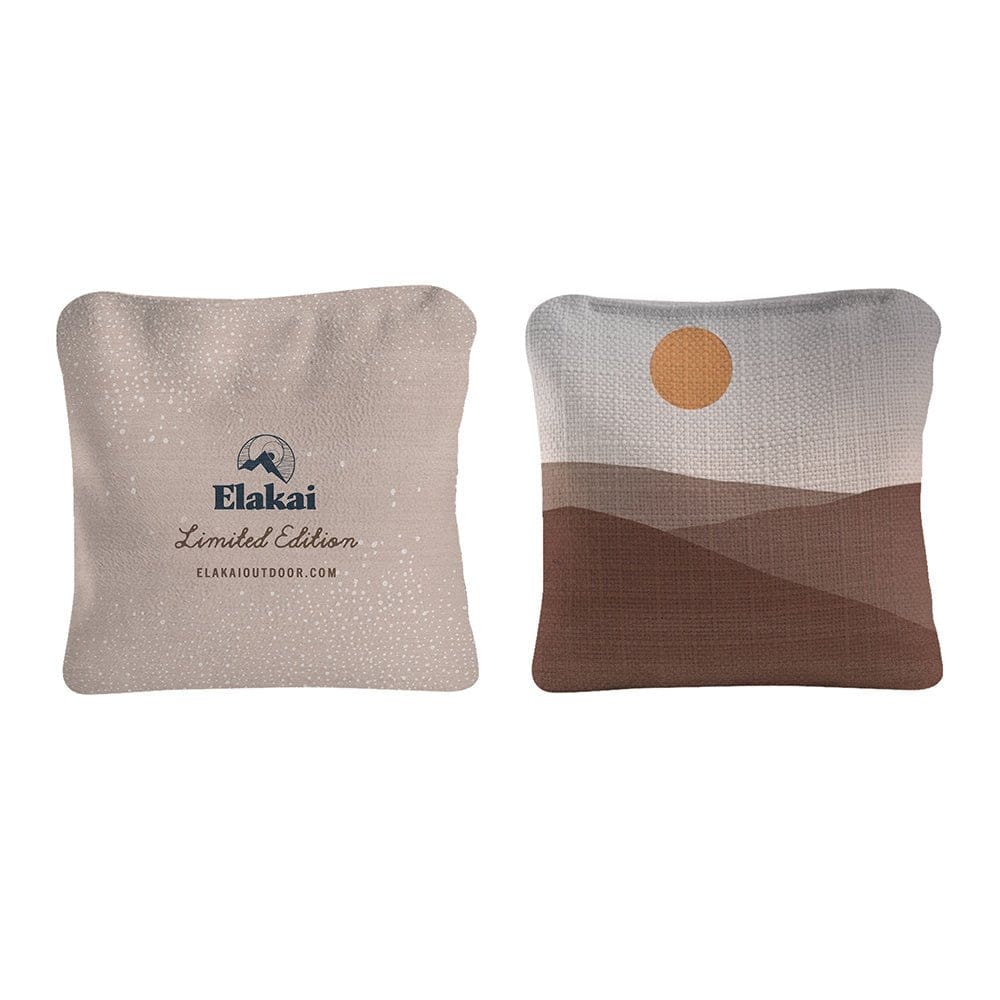 Elakai Outdoor Cornhole Bags 6-in Dual-Sided Cornhole Bags | Dune Collection