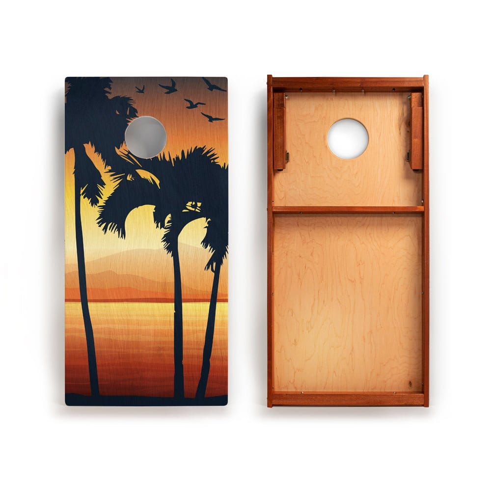 Elakai Outdoor Cornhole Boards 2ft x 4ft Graphic Wood Classic Cornhole Set | National Parks Inspired Collection