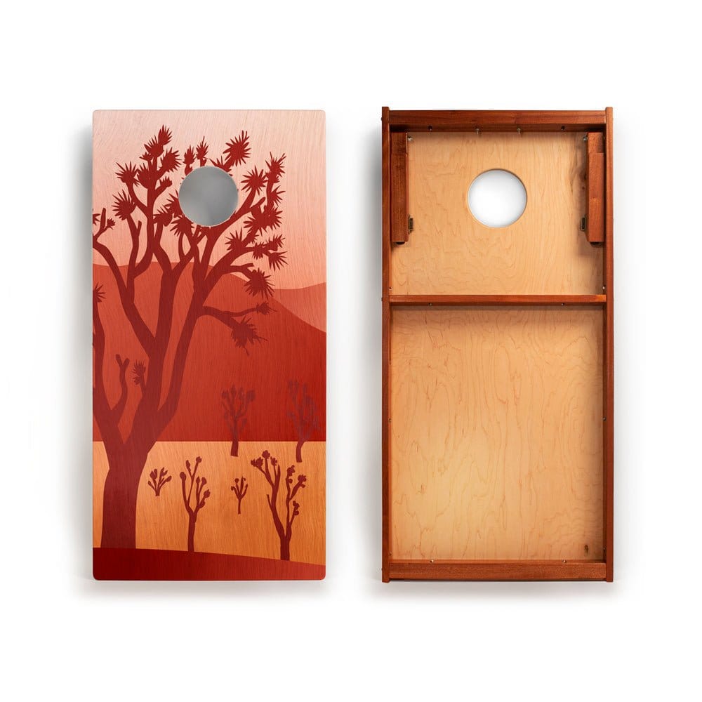 Elakai Outdoor Cornhole Boards 2ft x 4ft Graphic Wood Classic Cornhole Set | National Parks Inspired Collection
