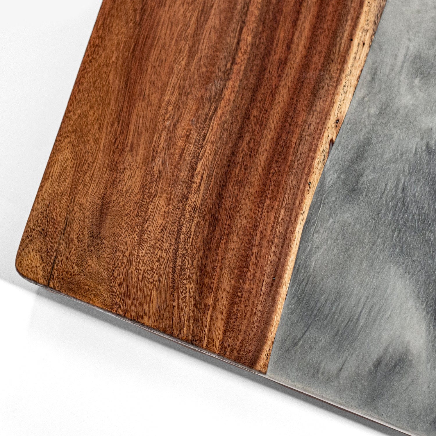 Elakai Outdoor Cornhole Boards 2ft x 4ft Resin & Wood Classic Cornhole Set | Live Edge River Collection