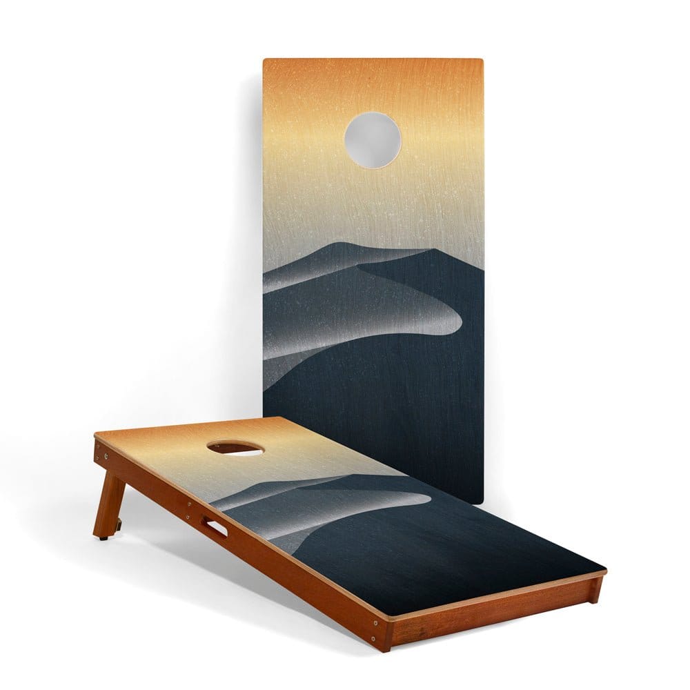 Elakai Outdoor Cornhole Boards Mojave 2ft x 4ft Graphic Wood Classic Cornhole Set | National Parks Inspired Collection