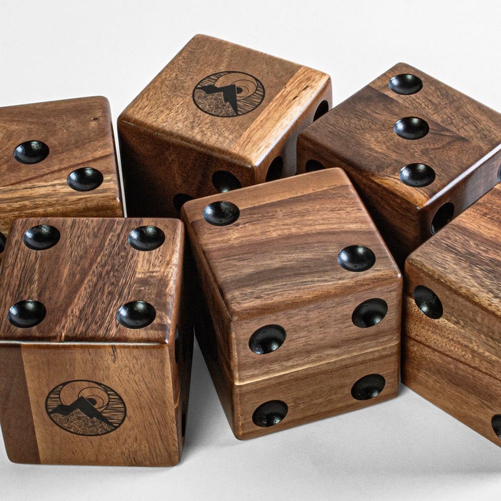 Elakai Outdoor Dice Giant Wood Dice