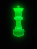 Mega Chess Floor Games MegaChess 23 Inch LED Queen Individual Plastic Chess Piece - Multi-Color LED Lights 8 Colors
