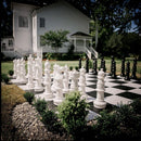 Mega Chess Floor Games MegaChess 37 Inch Plastic Giant Chess Set