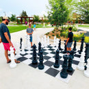 Mega Chess Floor Games MegaChess 37 Inch Plastic Giant Chess Set