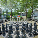 Mega Chess Floor Games MegaChess 37 Inch Plastic Giant Chess Set