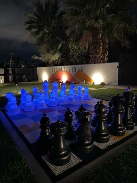 MegaChess Colorful Commercial Grade Rollup Chessboard with 12 Inch Squares Optional Edge Ramps |  | MegaChess.com