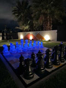 MegaChess Colorful Commercial Grade Rollup Chessboard with 12 Inch Squares Optional Edge Ramps |  | MegaChess.com