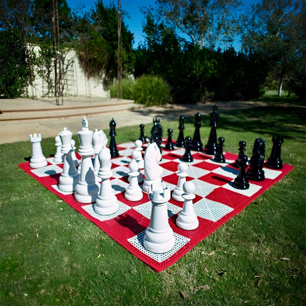 Mega Chess Giant Chess Sets MegaChess 24 Inch Fiberglass Giant Chess Set
