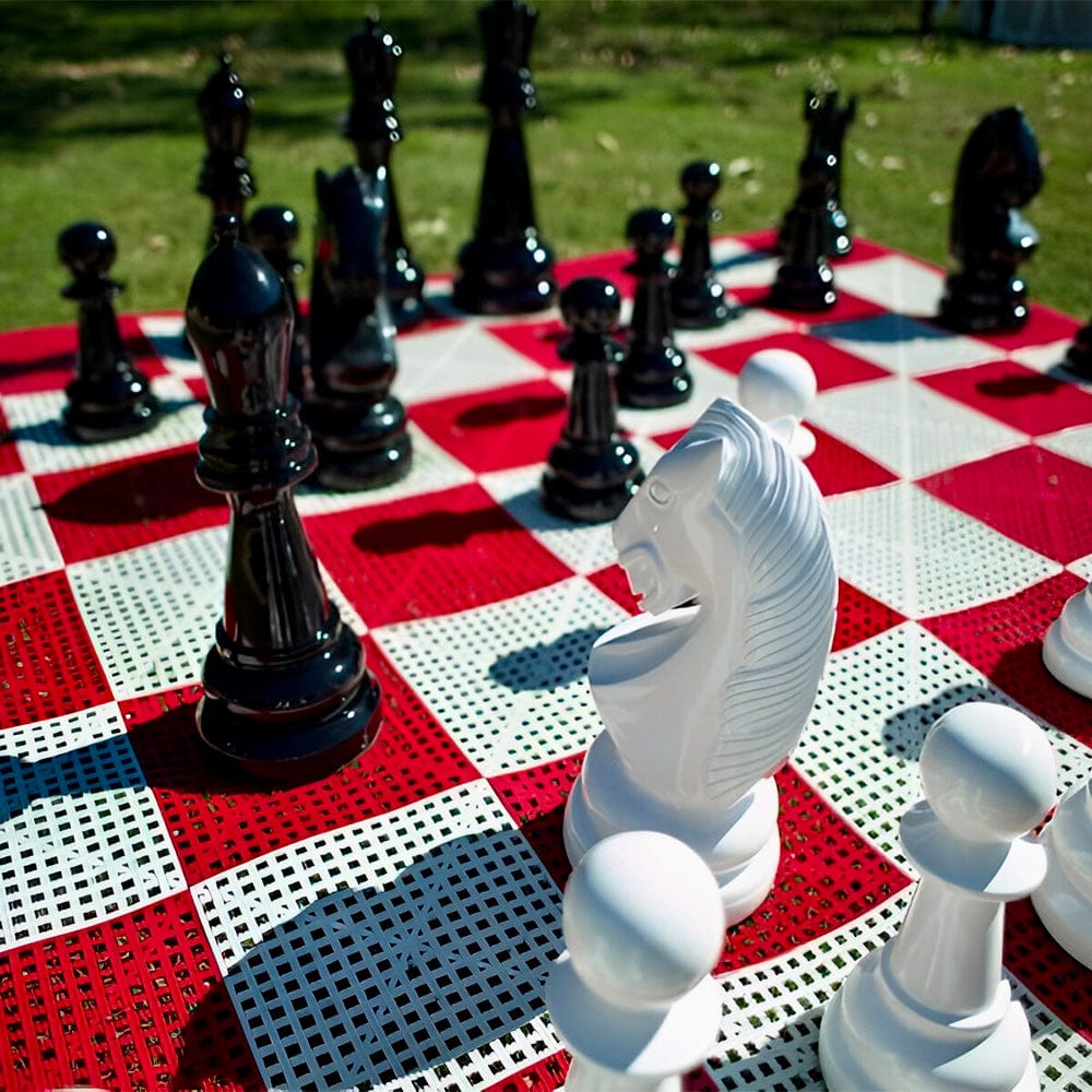 Mega Chess Giant Chess Sets MegaChess 24 Inch Fiberglass Giant Chess Set