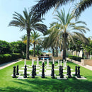 Mega Chess Personalized Games MegaChess Custom 37 Inch Plastic Giant Chess Set