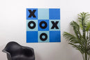 MegaChess Caymen-BabyBlue Giant Tic Tac Toe Wall Game