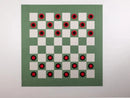 MegaChess Deluxe / Checkers Only / Palm-Latte Giant Checkers Felt Wall Game