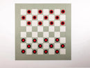 MegaChess Deluxe / Checkers Only / Sage-Latte Giant Checkers Felt Wall Game