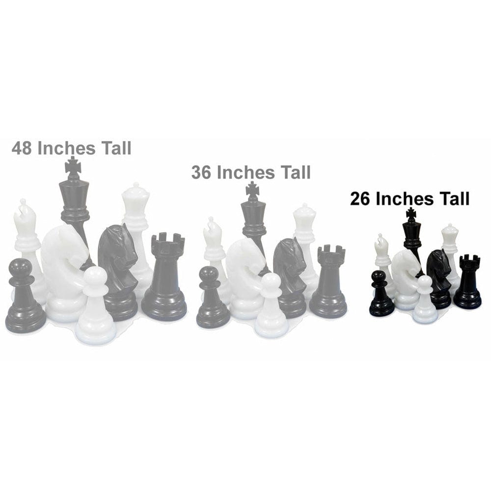 MegaChess Floor Games MegaChess 26-Inch Perfect Chess Set