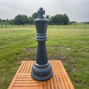 MegaChess Floor Games MegaChess 38 Inch Perfect Chess Set | Light & Dark Gray