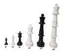 MegaChess Floor Games MegaChess Personalized 16 Inch Plastic Chess Set