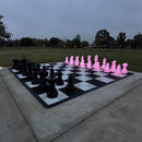 MegaChess MegaChess 25 Inch Plastic Light-up LED Giant Chess Set | Three Options Available