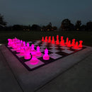 MegaChess MegaChess 25 Inch Plastic Light-up LED Giant Chess Set | Three Options Available