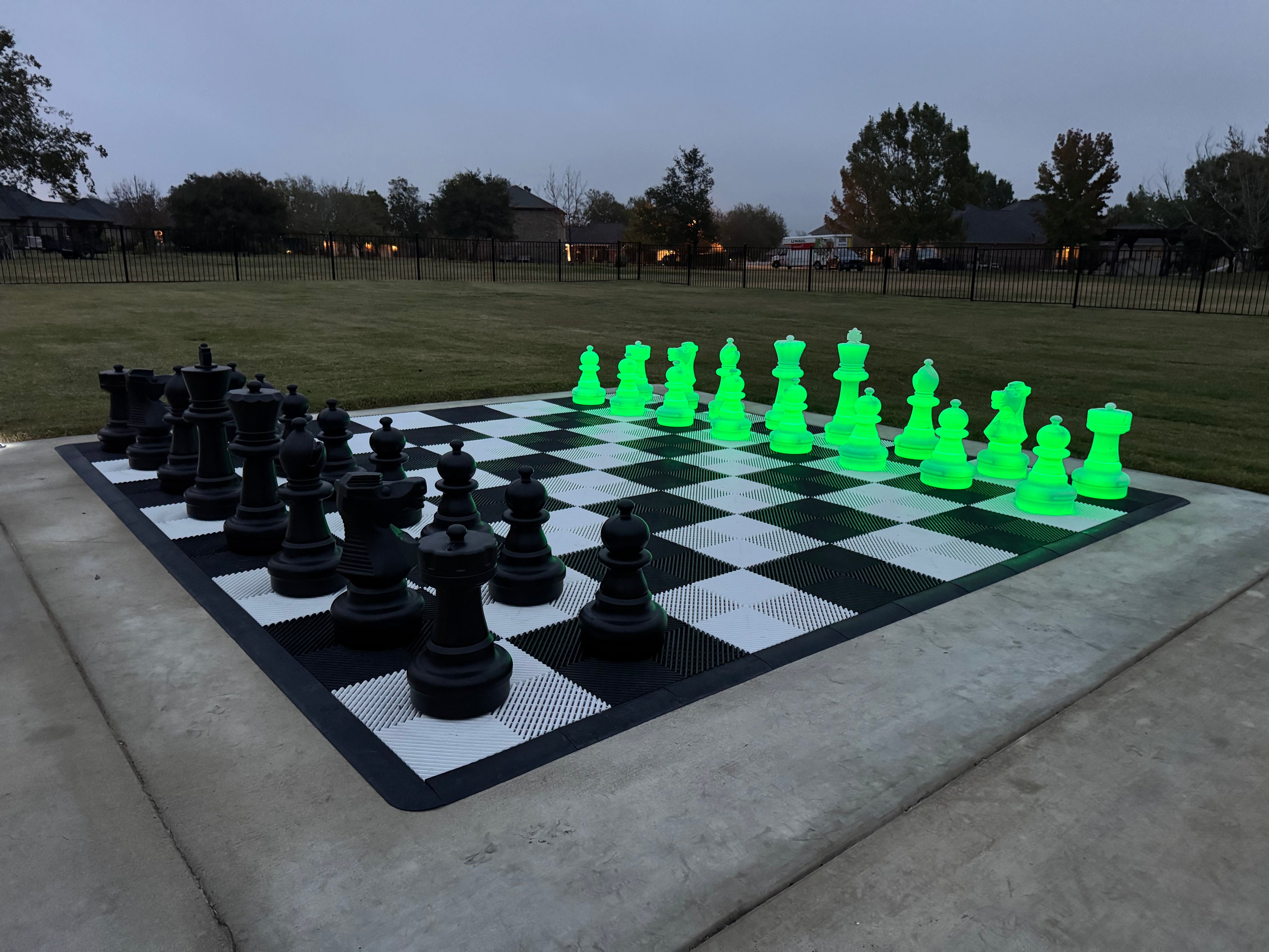 MegaChess MegaChess 26 Inch Perfect Light-up LED Giant Chess Set | Three Options Available