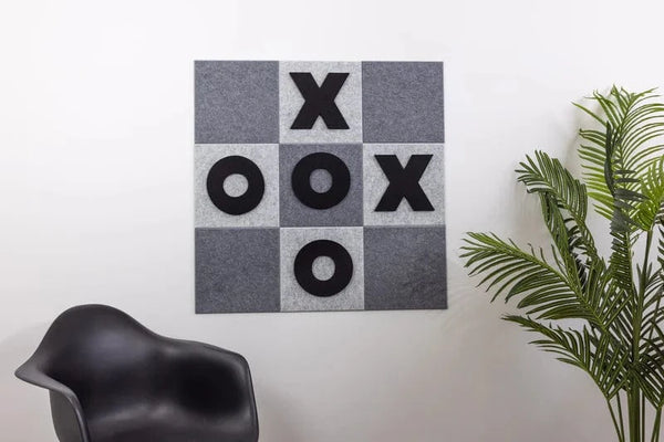 MegaChess Mineral and Latte Giant Tic Tac Toe Wall Game