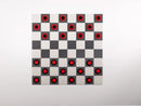 MegaChess Standard / Checkers Only / Mineral and Latte Giant Checkers Felt Wall Game