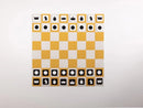 MegaChess Standard / Chess Only / Mustard-Latte Giant Chess Felt Wall Game
