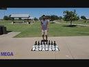 MegaChess 12 Inch Plastic Giant Chess Set Pieces | | MegaChess.com