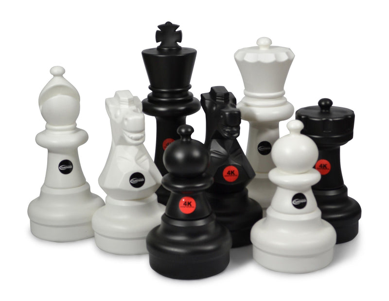 MegaChess Custom 25 Inch Plastic Giant Chess Set |  | MegaChess.com