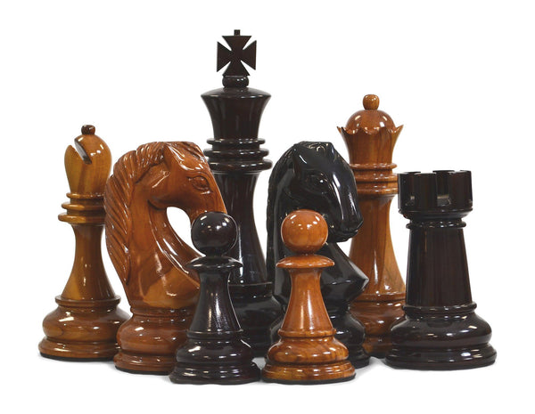 MegaChess 16 Inch Teak Giant Chess Set | Default Title | MegaChess.com