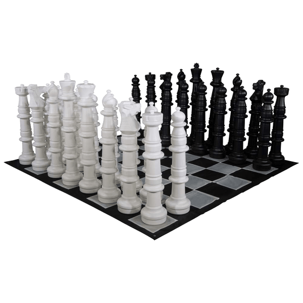 MegaChess 49 Inch Giant Plastic Chess Set - Rental | Default Title | MegaChess.com