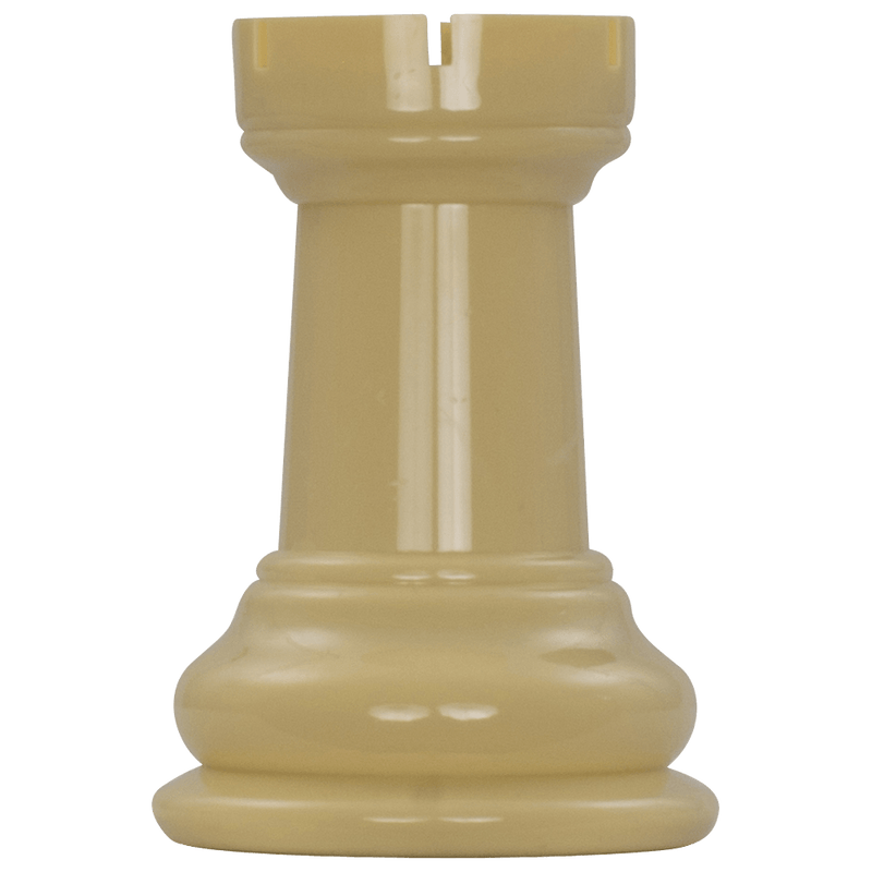 MegaChess 4 Inch Light Rubber Tree Rook Giant Chess Piece