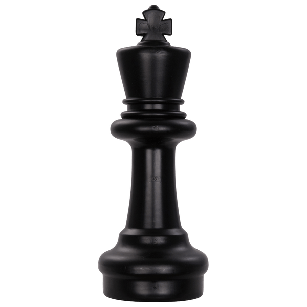MegaChess 12 Inch Dark Plastic King Giant Chess Piece |  | MegaChess.com