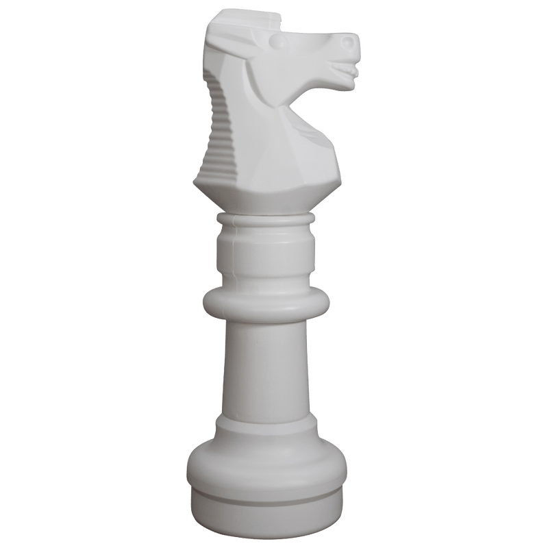 MegaChess 30 Inch White Plastic Knight Giant Chess Piece |  | MegaChess.com