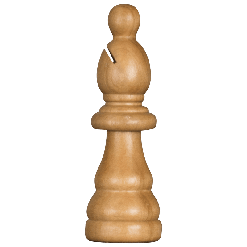 MegaChess 5 Inch Light Rubber Tree Bishop Giant Chess Piece |  | MegaChess.com