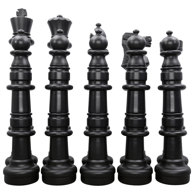 MegaChess 49" Chess Set - Black Side Only |  | MegaChess.com
