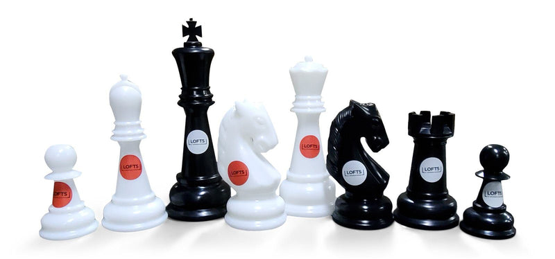 MegaChess 26 Inch Black Perfect King Giant Chess Piece