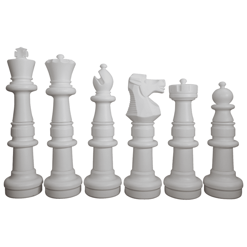 MegaChess 37 Inch Plastic Giant Chess Set with Commercial Grade Roll-Up Chessboard |  | MegaChess.com