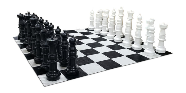 MegaChess 37 Inch Plastic Giant Chess Set with Plastic Board | Default Title | MegaChess.com