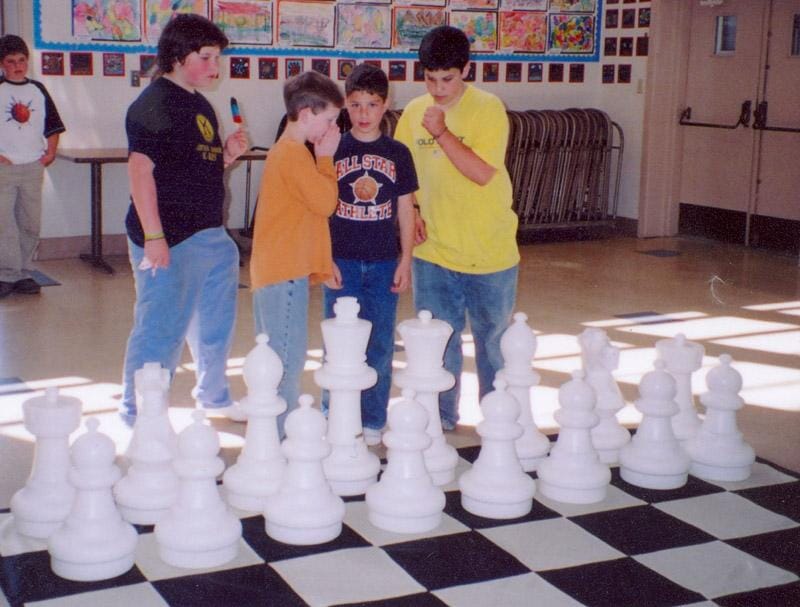 MegaChess 25 Inch Giant Plastic Chess Set - Rental |  | MegaChess.com