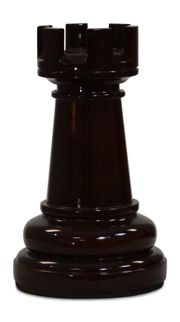 MegaChess 14 Inch Dark Teak Rook Giant Chess Piece | Default Title | MegaChess.com