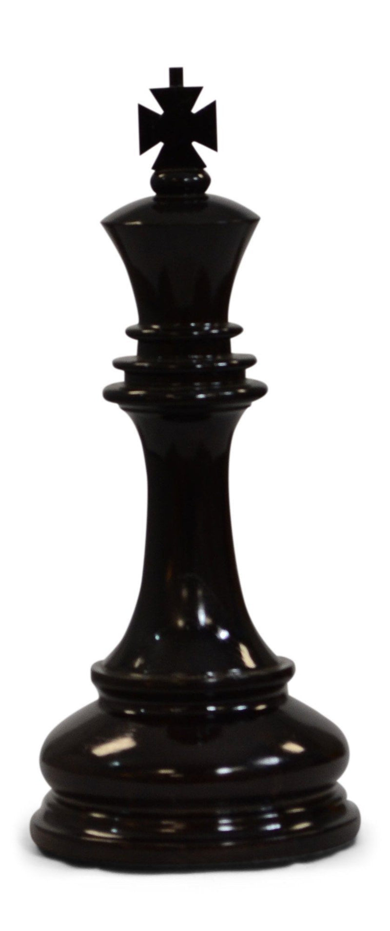 MegaChess 12 Inch Dark Teak King Giant Chess Piece | Default Title | MegaChess.com