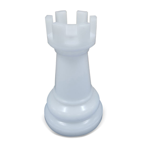 MegaChess 14 Inch White Perfect Rook Giant Chess Piece |  | MegaChess.com