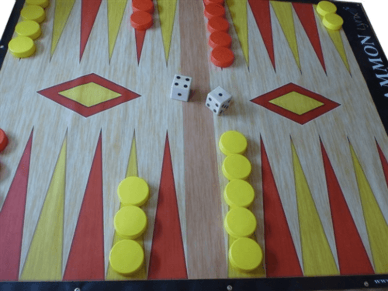 MegaChess Giant Backgammon Set (8 feet x 7 feet) |  | MegaChess.com