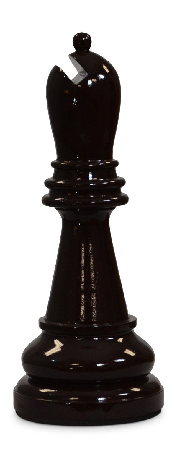 MegaChess 18 Inch Dark Teak Bishop Giant Chess Piece | Default Title | MegaChess.com