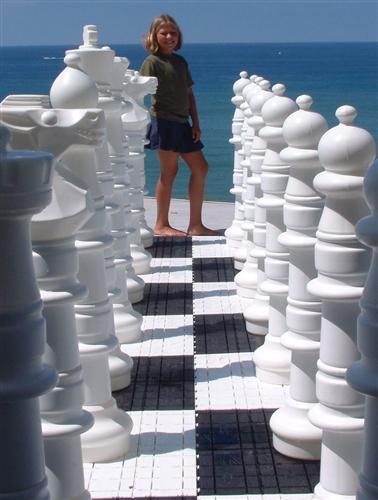 MegaChess Custom 49 Inch Plastic Giant Chess Set |  | MegaChess.com