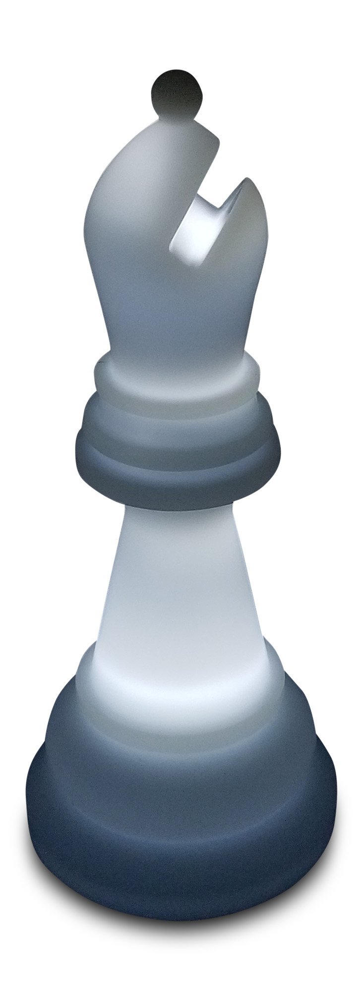MegaChess 28 Inch Perfect Bishop Light-Up Giant Chess Piece - White | Default Title | MegaChess.com