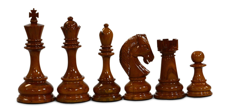 MegaChess 8 Inch Teak Giant Chess Set |  | MegaChess.com