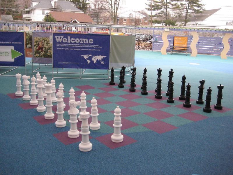 MegaChess Custom 37 Inch Plastic Giant Chess Set |  | MegaChess.com